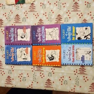 Diary of a Wimpy Kids Books Lot of 6